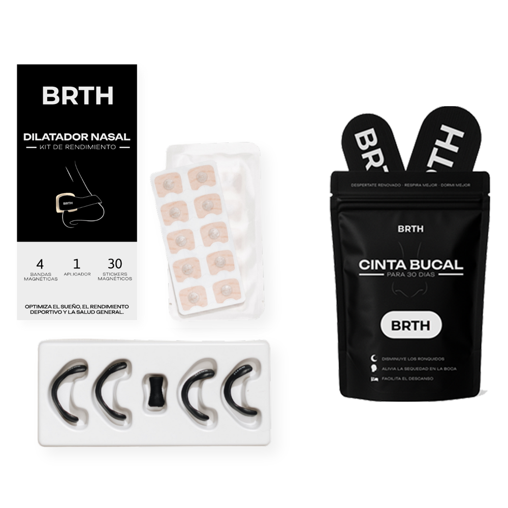 PACK ANTIRONQUIDOS - BRTH Kit + Cintas Bucales x30